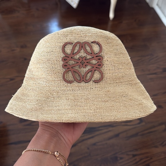 ❗️Price Firm❗️ Raffia Bucket Hat from Loewe Size 57 - Picture 6 of 11